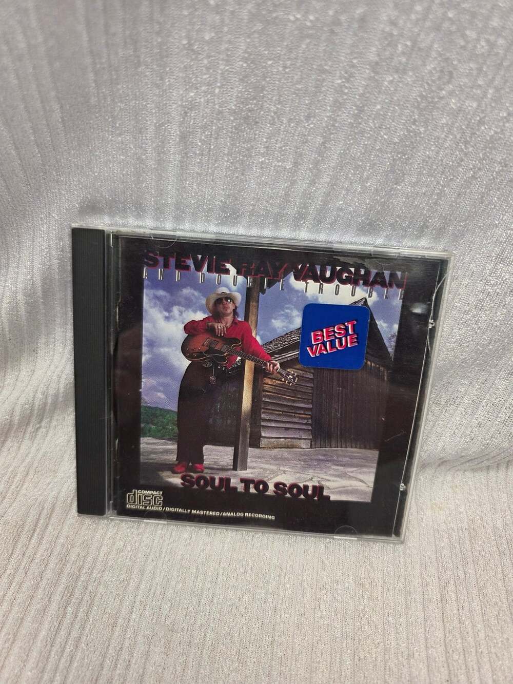 Stevie Ray Vaughan and Double Trouble - Soul To Soul Audio CD
